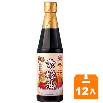 工研 香菇素蠔油 560g (12入)/箱【康鄰超市】