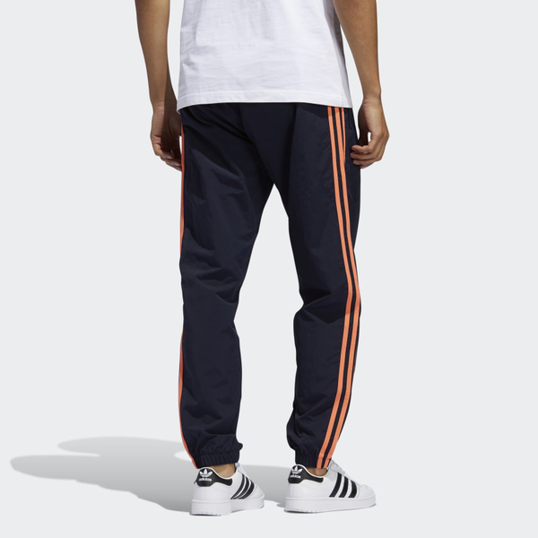 Adidas 3-Stripes Wind 男裝 長褲 休閒 縮口 拉鍊前袋 彈力褲口 深藍【運動世界】FM1533 product thumbnail 4