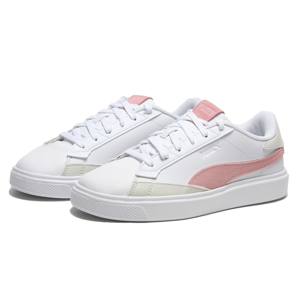 PUMA 休閒鞋 LAJLA PRM WNS 白 粉 厚底 皮革 女 39310302