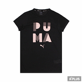 PUMA 女 訓練系列圖樣短袖T恤 吸濕 排汗 歐規-52092101