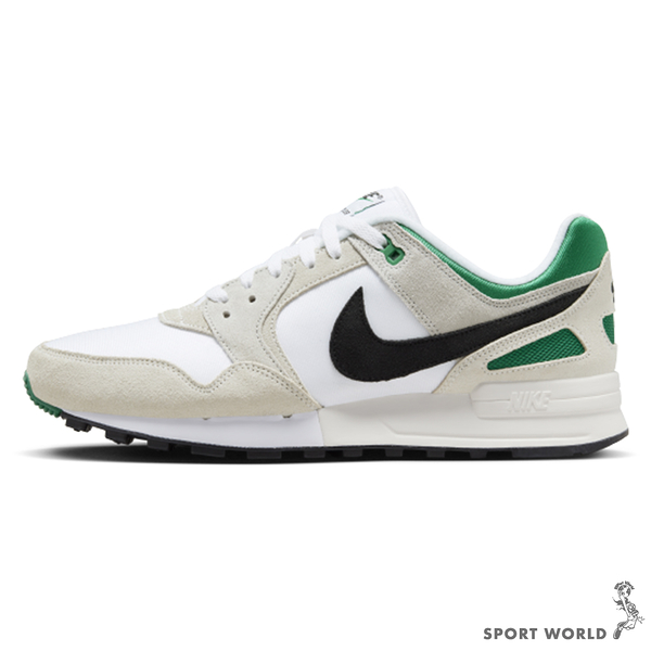 Nike 男鞋 休閒鞋 麂皮 AIR PEGASUS 89 米綠黑【運動世界】FZ5626-100