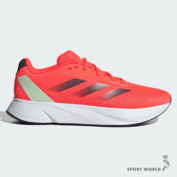 Adidas 男鞋 慢跑鞋 緩震 穩定 Duramo SL 橘紅【運動世界】ID8360