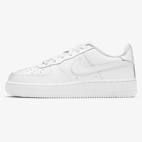 Nike Air Force 1 LE GS 女鞋 大童 休閒 皮革 白 全白 【運動世界】DH2920-111 product thumbnail 2