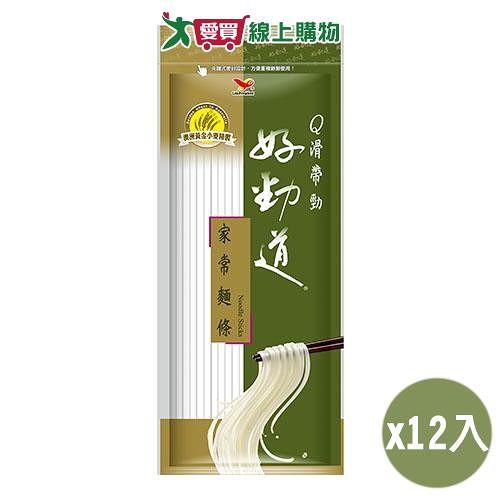 統一 好勁道家常麵條(300G)12入組【愛買】