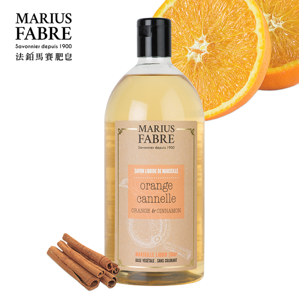 法國法鉑-甜橙草本液體皂/1000ml