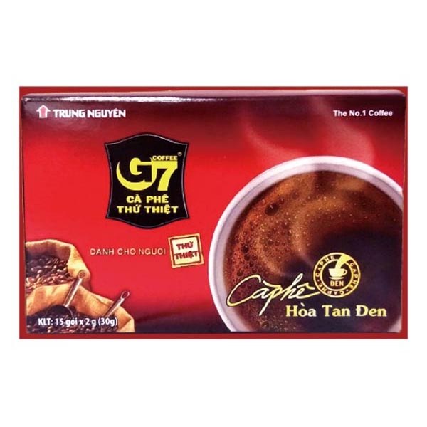 越南 G7 純咖啡15入(盒裝)【小三美日】黑咖啡
