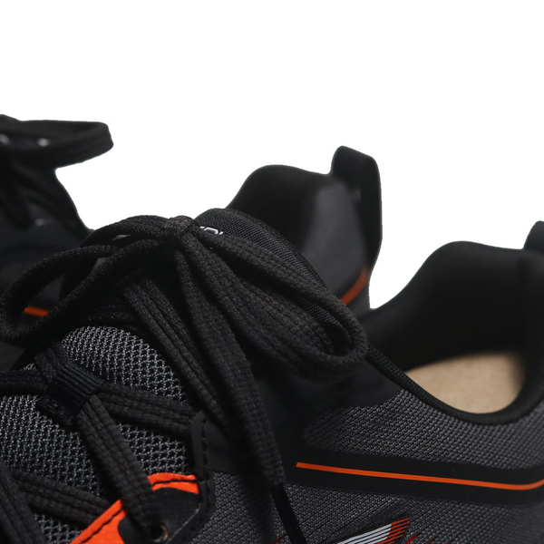 SKECHERS 慢跑鞋 MAX CUSHIONING 黑白橘 健走鞋 男 220350CCBK product thumbnail 2