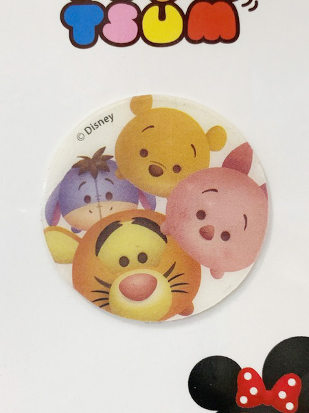 【震撼精品百貨】Winnie the Pooh 小熊維尼~魔力貼紙圓形~TSUM維尼#46178 product thumbnail 2