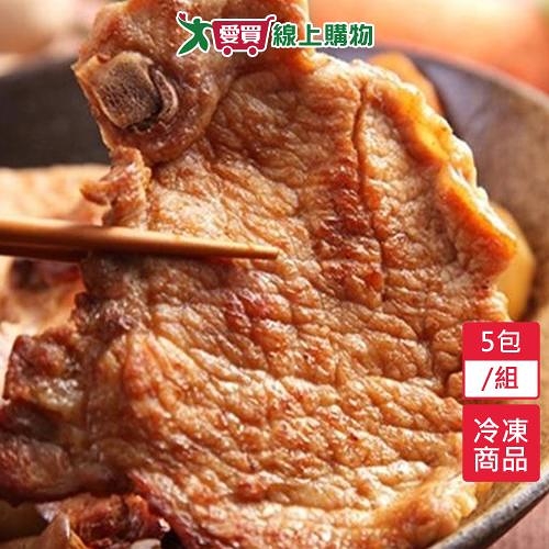 泰凱食堂-鐵路排骨5包/組(160G/包)【愛買冷凍】