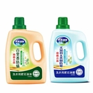 (任選6入)南僑水晶洗衣精瓶裝2200g(綠)百里香防蟎/(藍)尤加利茶樹防霉