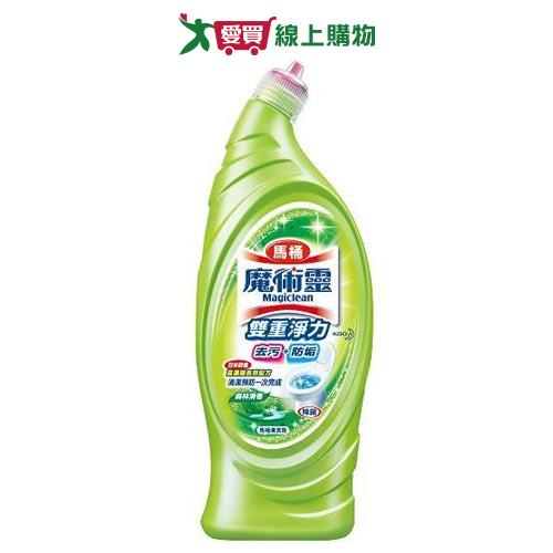 魔術靈雙重淨力馬桶清潔劑-森林650ml【愛買】