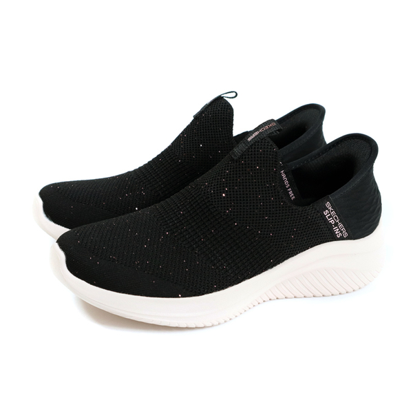 SKECHERS Slip-ins 懶人休閒鞋 女鞋 黑/閃粉 149594BKRG no722