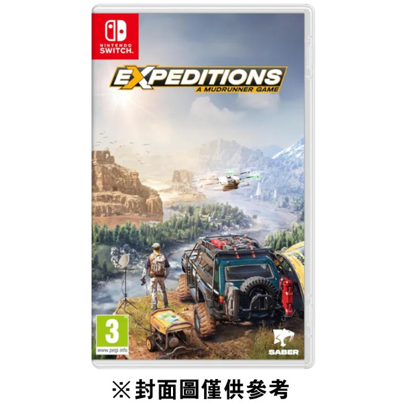 【NS】Expeditions: A MudRunner Game 遠征 泥濘奔馳《繁體中文版》2024-04-18上市