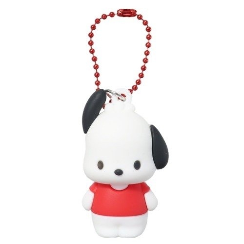 【震撼精品百貨】Pochacco 帕帢狗~日本三麗鷗Sanrio 帕恰狗矽膠造型吊飾*52916