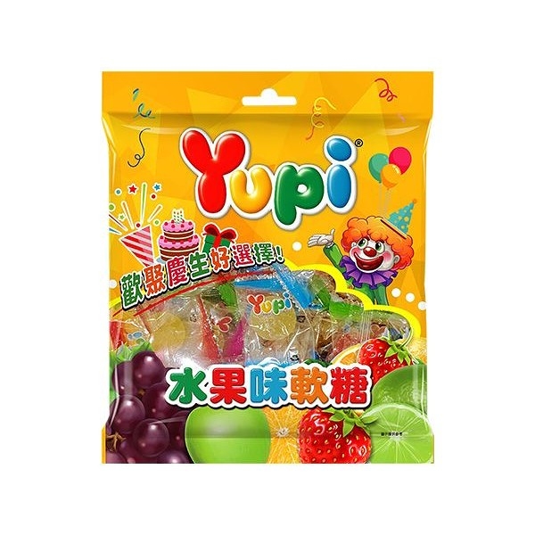 印尼 Yupi 呦皮 水果味軟糖(170g) 【小三美日】