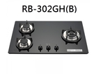 【歐雅系統家具】林內 Rinnai 檯面式防漏爐(鑄鐵爐架) RB-302GH(B)(W)