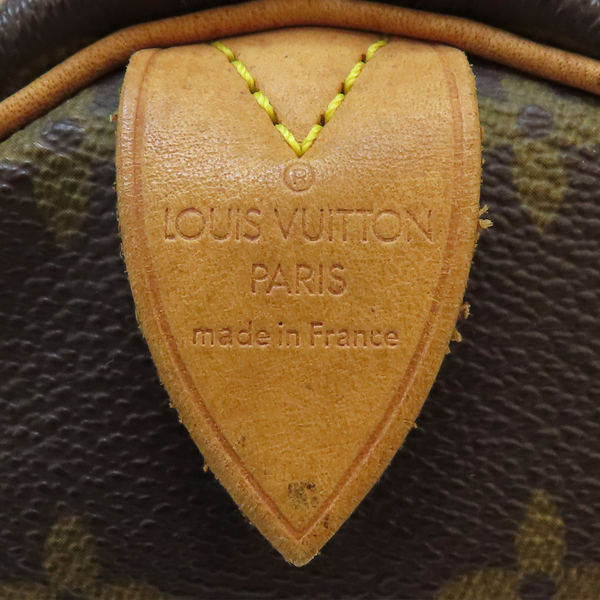 【二手名牌BRAND OFF】LOUIS VUITTON LV 路易威登 棕色 原花 塗層帆布 Speedy 30 手提包 M41526 product thumbnail 7