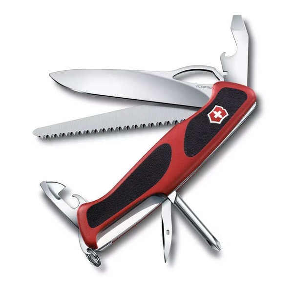 【Victorinox 瑞士維氏】瑞士刀 RANGER 78 M GRIP 130mm(0.9663.MC)