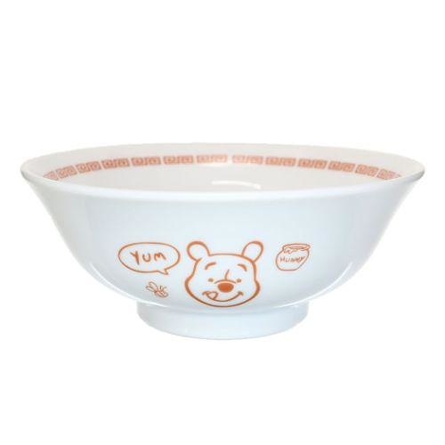 asdfkitty*日本製 迪士尼小熊維尼 中華料理 陶瓷拉麵碗/大碗公/湯碗-正版商品