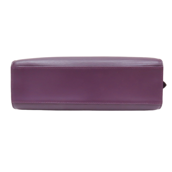 【二手名牌BRAND OFF】LOUIS VUITTON LV 路易威登 紫色 水波紋牛皮 EPI Pont Neuf PM 手提包 M5907K product thumbnail 4