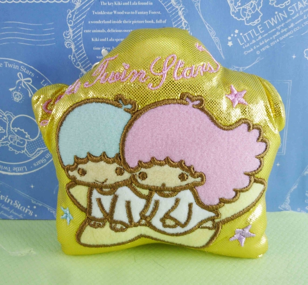 【震撼精品百貨】Little Twin Stars KiKi&LaLa 雙子星小天使~零錢包_金色