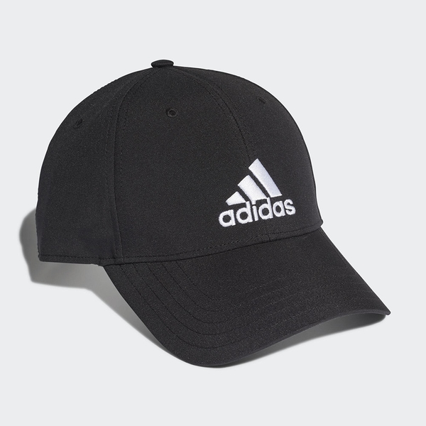 Adidas Baseball Cap 帽子 老帽 休閒 遮陽 涼感 抗紫外線 刺繡 黑【運動世界】FK0898 product thumbnail 2