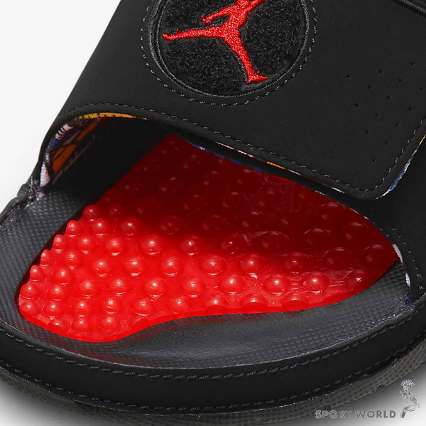 Nike 男鞋 拖鞋 Jordan Hydro VIII Retro 黑紅【運動世界】FD7674-001 product thumbnail 6