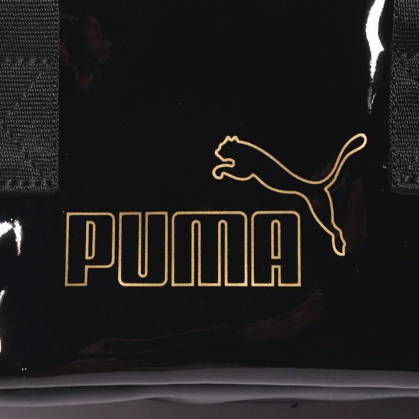 【現貨】PUMA Core Up 迷你手提包 隨身包 亮面 黑 【運動世界】07821601 product thumbnail 4