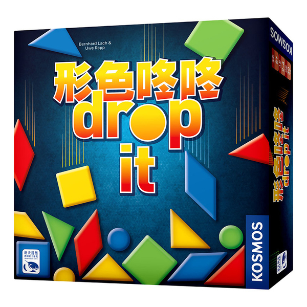 『高雄龐奇桌遊』 形色咚咚 DROP IT 繁體中文版 正版桌上遊戲專賣店