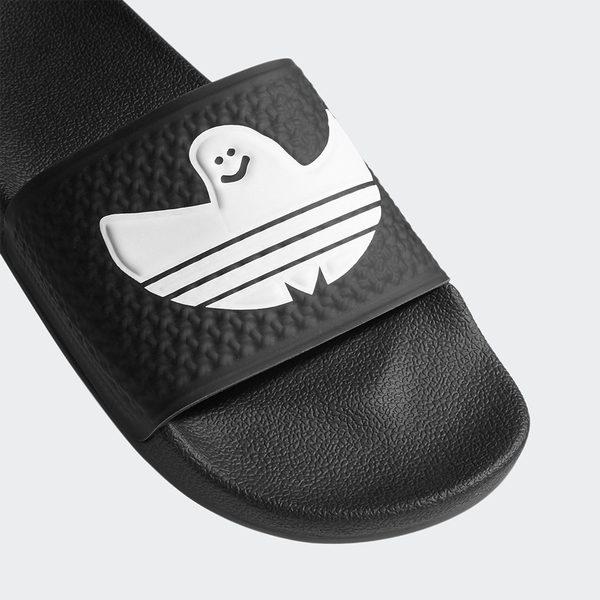 【現貨】Adidas Shmoofoil 男鞋 女鞋 拖鞋 小精靈 黑 FY6849 product thumbnail 5