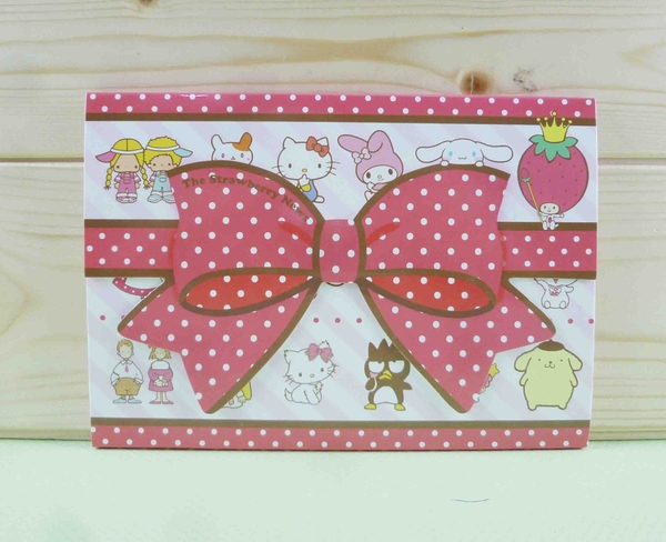 【震撼精品百貨】Hello Kitty 凱蒂貓~便條-紅蝴蝶結造型