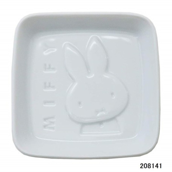 日本製 miffy 米飛兔造型醬料碟｜陶器 醬料 醬油碟 小菜碟 調味料 餐盤 碟 陶瓷 小盤 miffy 米菲兔 product thumbnail 5