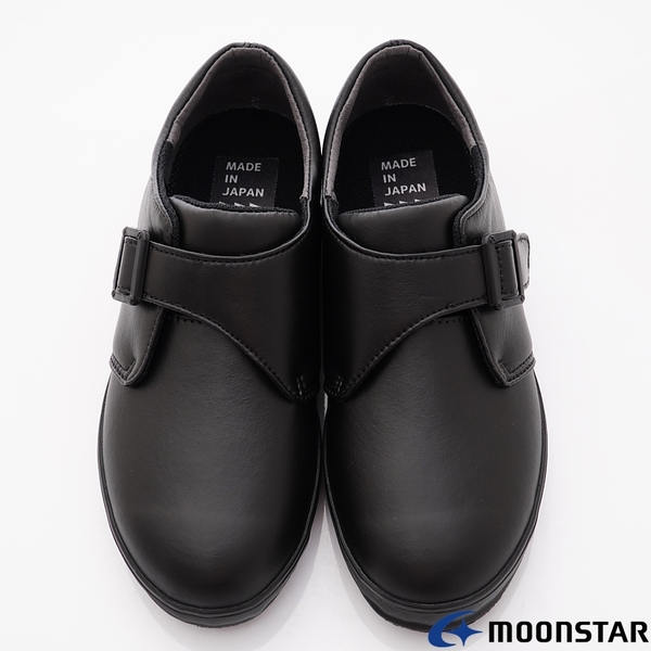 日本Moonstar機能童鞋 日製學生皮鞋-22246黑(中小童段) product thumbnail 4