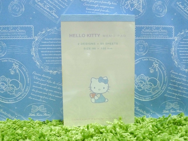 【震撼精品百貨】Hello Kitty 凱蒂貓~造型便條紙-蘋果圖案【共1款】