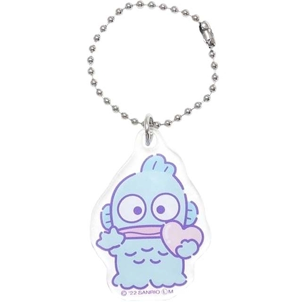 【震撼精品百貨】Hangyodon Sanrio 河童~日本三麗鷗SANRIO 人魚漢頓 壓克力造型吊飾(愛心款)*08803