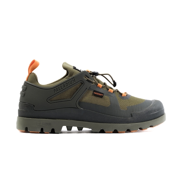 PALLADIUM PAMPA OX L+ CAGE WP+ 快穿 輕量 低筒防水靴 穿搭 男 墨綠 08846325 product thumbnail 3