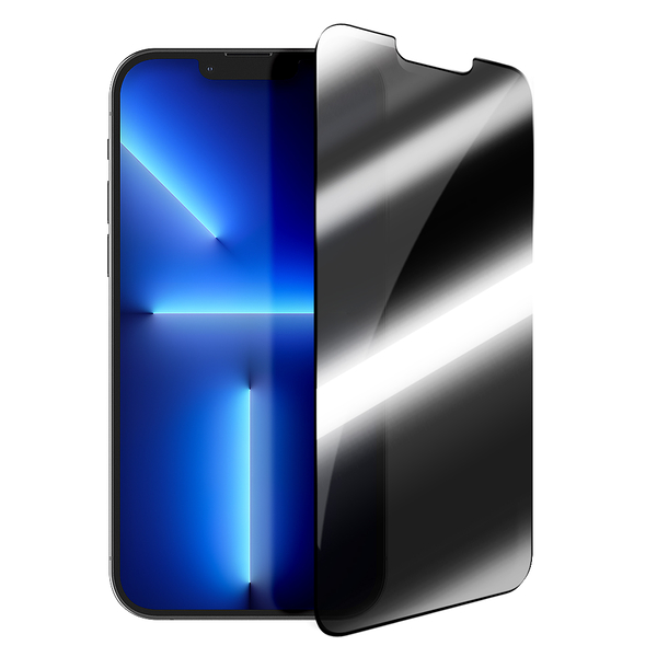 ACEICE for iPhone 13 6.1吋 亮面/霧面磨砂 防窺滿版玻璃保護貼-黑 請選款式