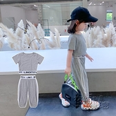 女童夏裝套裝新款兒童夏季運動小童寶寶韓版洋氣時髦網紅潮流  全館免運