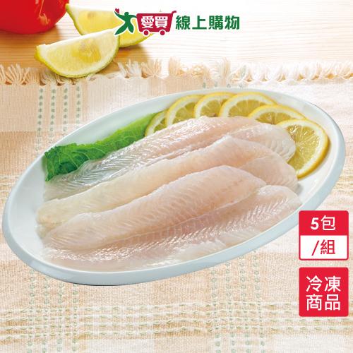 無刺巴沙魚片5包/組(460G/包)【愛買冷凍】