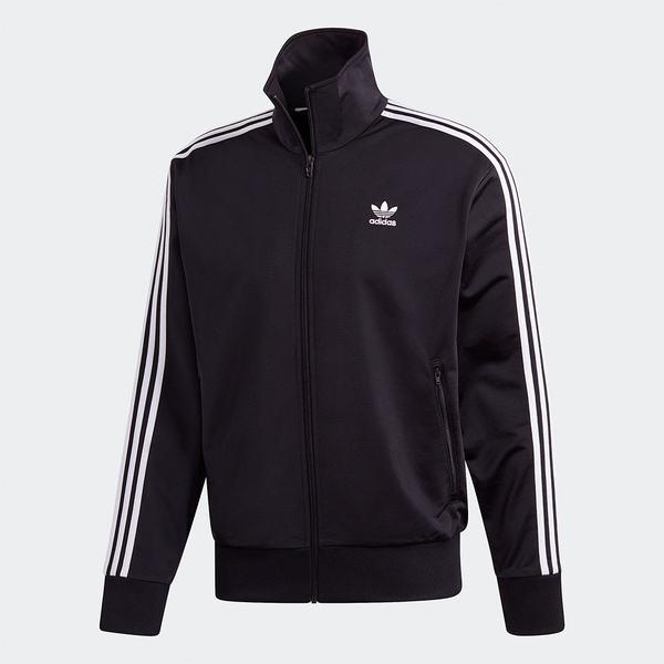 ADIDAS ORIGINALS FIREBIRD TRACK 男裝 外套 立領 拉鍊口袋 三條線 黑【運動世界】GF0213