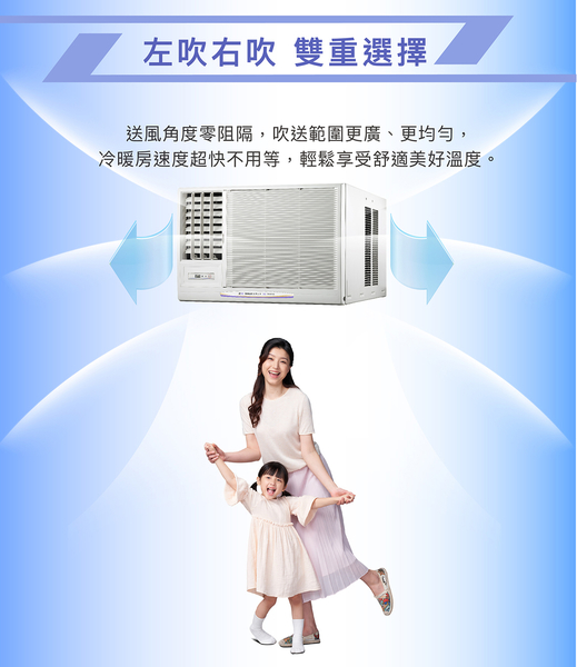 SANLUX台灣三洋8-10坪一級變頻冷暖窗型冷氣 SA-R60VHR/SA-L60VHR~含基本安裝+舊機回收 product thumbnail 4