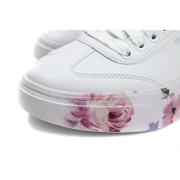 SKECHERS COURT CLASSICS 休閒鞋 女鞋 白/粉紅 花卉 185062WHT no772 product thumbnail 6