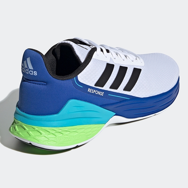 ADIDAS RESPONSE SR 男鞋 慢跑 休閒 避震 透氣 白 藍綠【運動世界】FX3789 product thumbnail 5