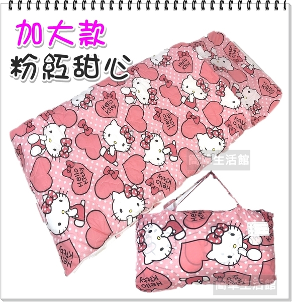 冬夏兩用鋪棉睡袋 Hello Kitty鋪棉兩用睡袋 幼稚園睡袋 台灣製 【老婆當家】 product thumbnail 3