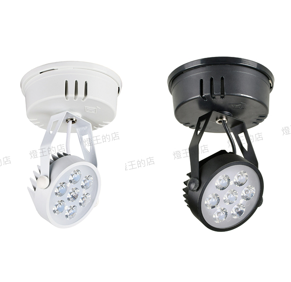 【燈王的店】LED 9W 吸頂燈 黃光/ 自然光/ 白光 億光燈珠 白色TYL722-C / 黑色TYL722B-C