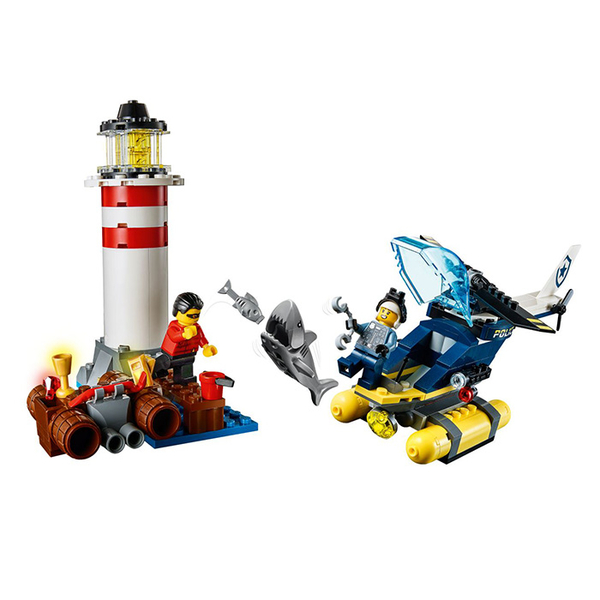 LEGO 樂高 CITY 城市系列 60274 特警燈塔拘捕 【鯊玩具Toy Shark】