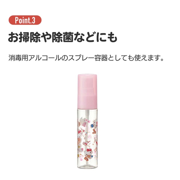 小禮堂 隨身透明噴霧罐 30ml 三麗鷗 Kitty 美樂蒂 哆啦A夢 小小兵 Miffy product thumbnail 4