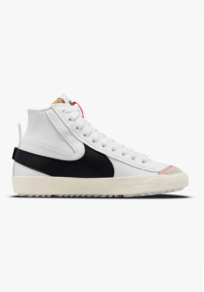 NIKE Blazer Mid 男款 白色 黑大LOGO 高筒 休閒鞋 DD3111100【KAORACER】 product thumbnail 3