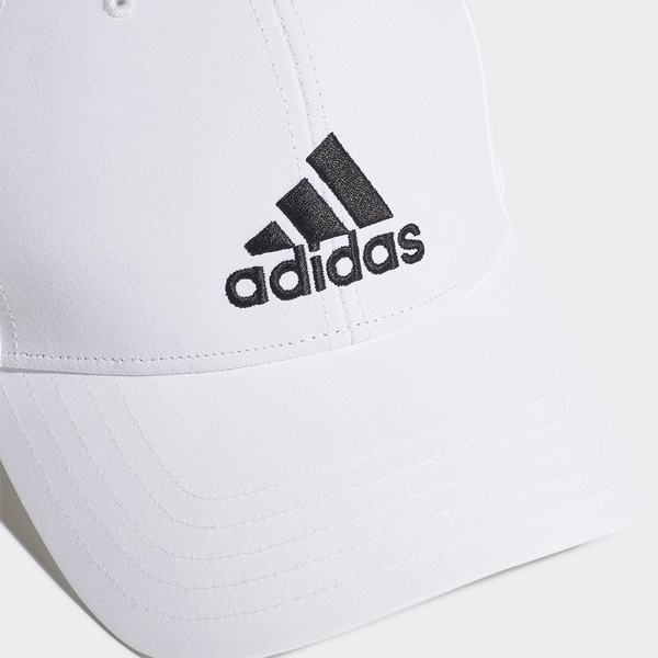 Adidas Baseball Cap 帽子 老帽 休閒 遮陽 涼感 抗紫外線 刺繡 白【運動世界】FK0899 product thumbnail 3