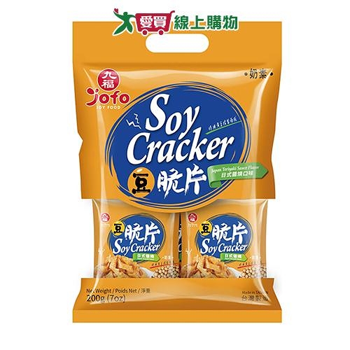 九福豆脆片日式醬燒200G【愛買】